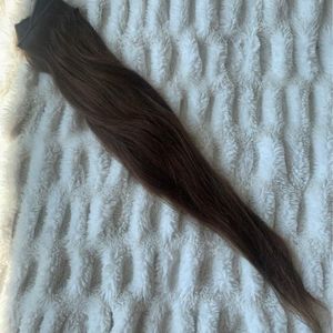 20" Natural Light Brown Human Hair Extensions